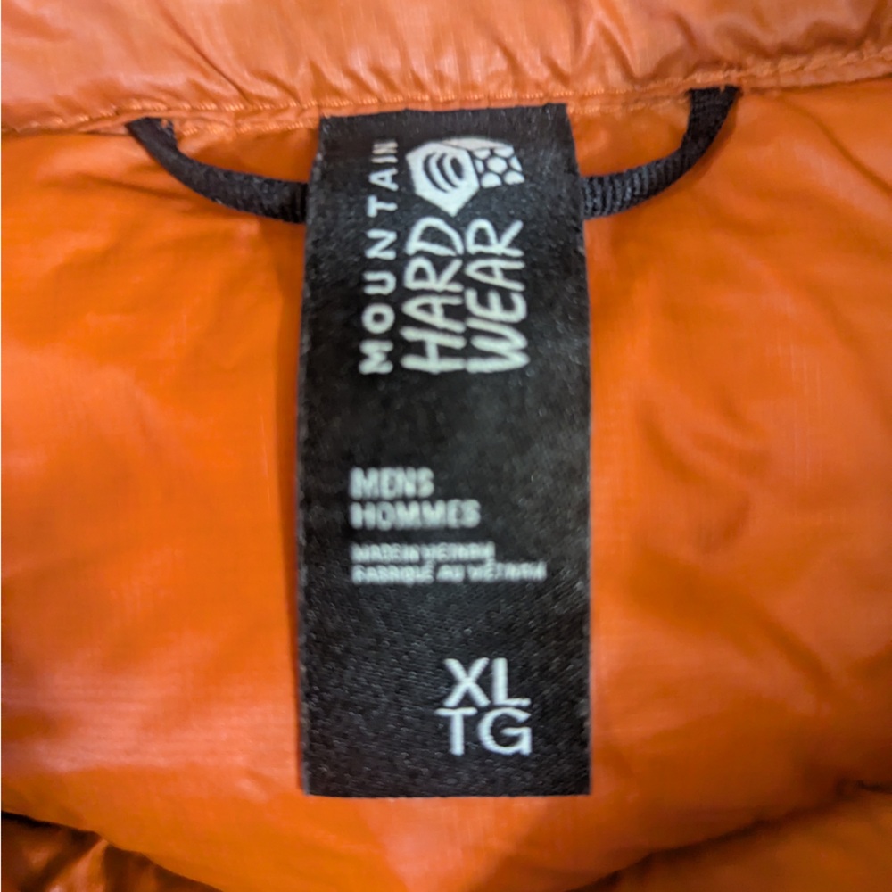 Mountain Hardwear Men's Ghost Whisperer/2 Hoody - Raw Carnelian - XL - Picture 3 of 3